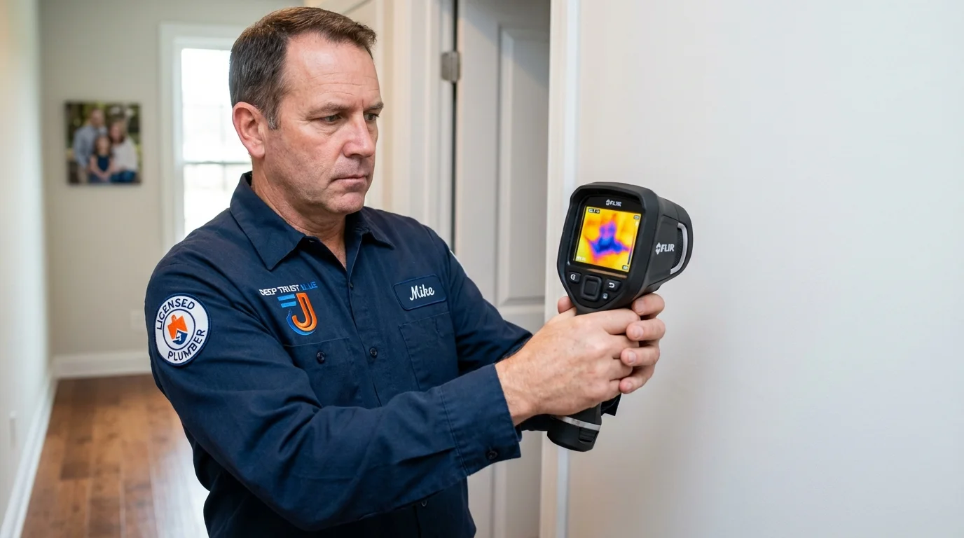 Thermal imaging leak detection by Johns Plumbing LLC in Falfurrias